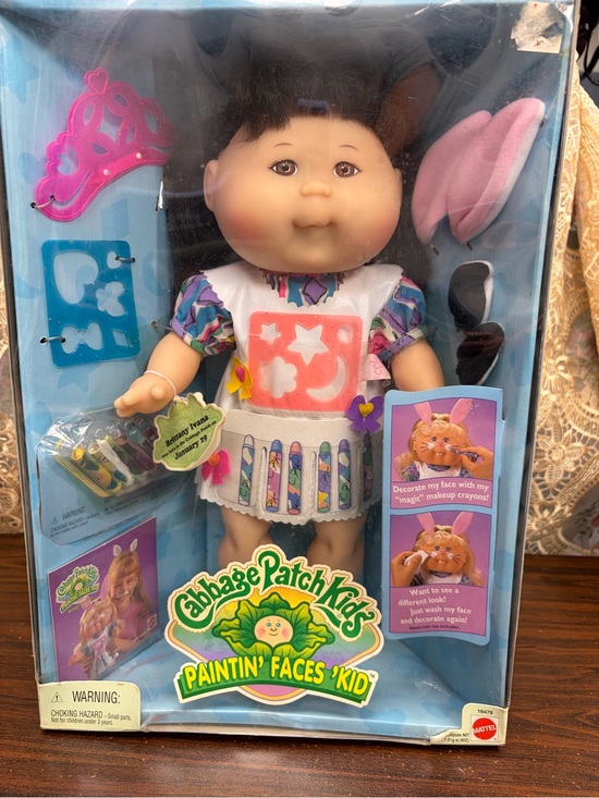 Cabbage Patch Kids Other - Vintage 1996 Paintin’ Faces Cabbage Patch Kid
